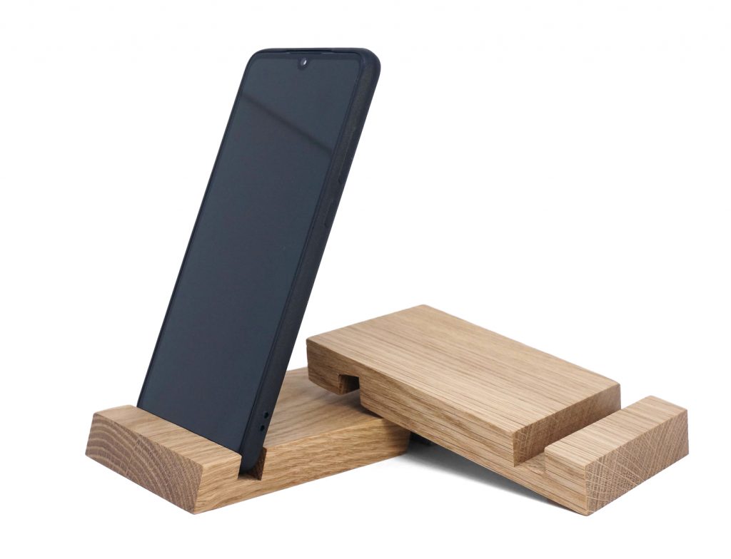 Handyhalter aus Holz