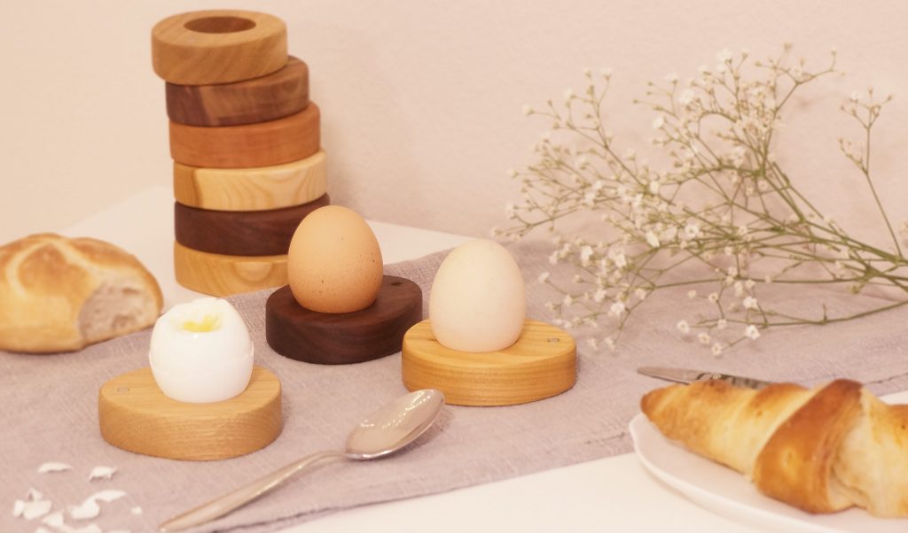 Eierbecher Holz