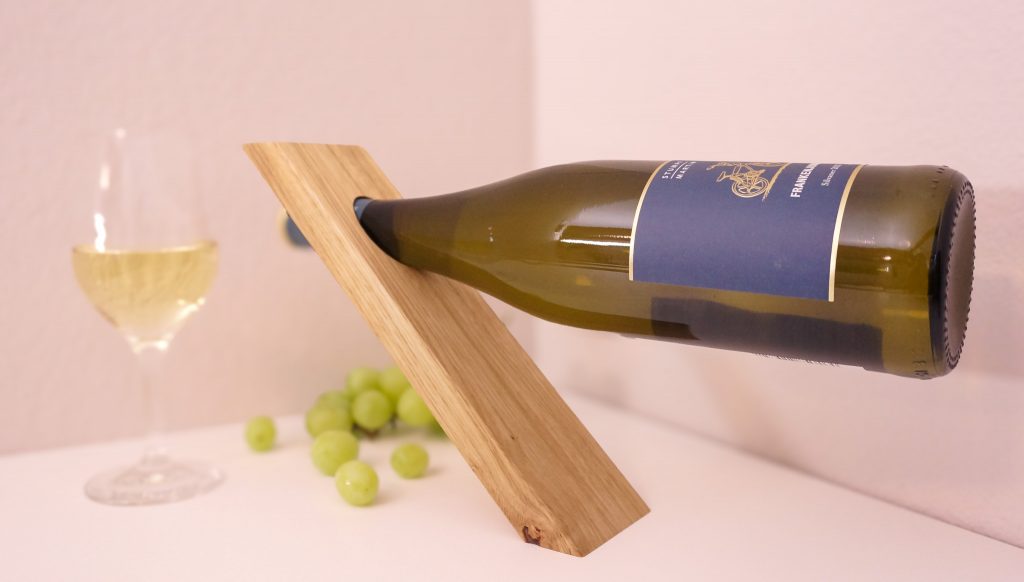 Weinflaschenhalter Holz