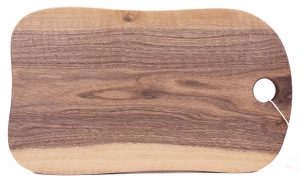 Schneidebrett groß Holz: Nussbaum (W100)