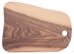 Schneidebrett groß Holz: Nussbaum (W105)