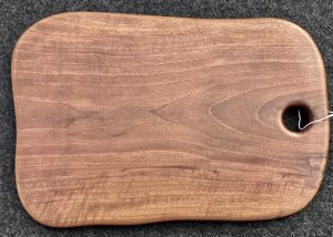 Schneidebrett groß Holz: Nussbaum (W114)