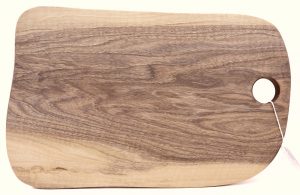 Schneidebrett groß Holz: Nussbaum (W107)